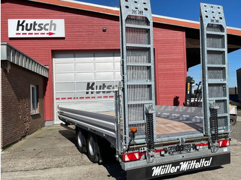 Müller-Mitteltal ETÜ-TA-R 14,4 Tieflader, verzinkt, 2LED  - Niska prikolica za prevoz
