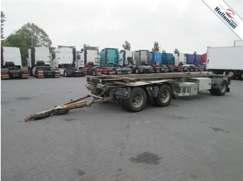 BYGG 3-AXLE BPW BDF TRAILER  - Prikolica sa golom šasijom