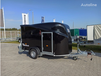 Cheval Liberté Debon Cargo 1300 + drzwi boczne / side doors cargo van box - Prikolica sa zatvorenim sandukom