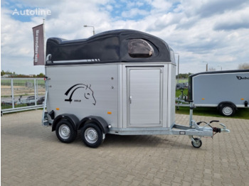 Cheval Liberté Gold First Alu for two horses with tack room 2000 kg GVW trailer - Prikolica za konje