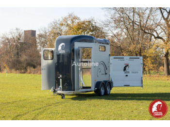 Cheval Liberté Touring Jumping 2D + saddle room trailer for 2 horses 2 doors - Prikolica za konje