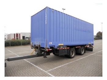 GS Meppel BDF met bak! incl. Container - Prikolica za prevoz kontejnera/ Prikolica sa promenjivim sandukom