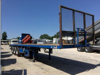 Montenegro 3 Axles - ABS System - Prikolica za prevoz kontejnera/ Prikolica sa promenjivim sandukom