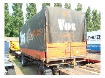 Pacton CHASSIS WISSELBARE OPBOUW 20FT 2-AS - Prikolica za prevoz kontejnera/ Prikolica sa promenjivim sandukom