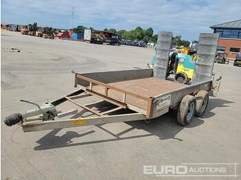  Indespension Twin Axle Plant trailer, Ramp - Prikolica za prevoz radnih mašina