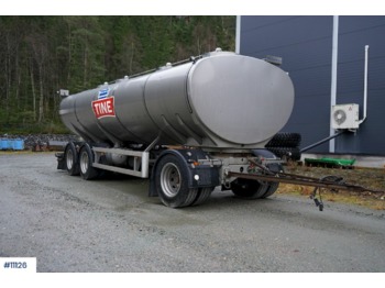 Prikolica cisterna za prevoz mleka VMTARM 4 chamber Tank trailer - Milk trailer: slika 1
