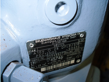 Hidraulična pumpa za Građevinska mašina Brueninghaus Hydromatik A10VO28DFLR-31R-PSC12N00-SO533 -: slika 3