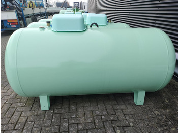 Novu Rezervoar za gorivo za Kamion De Visser Propaan/Butaan LPG tank 1600 (0,8 ton) Gas, Gaz, LPG, GPL, Propane, Butane Ø1000 including tankfittings: slika 1