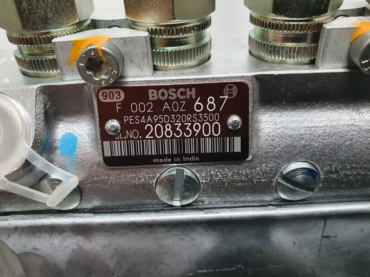 Motor i delovi za Građevinska mašina JCB 2DX Injection pump 333/y3578 Bosch: slika 4