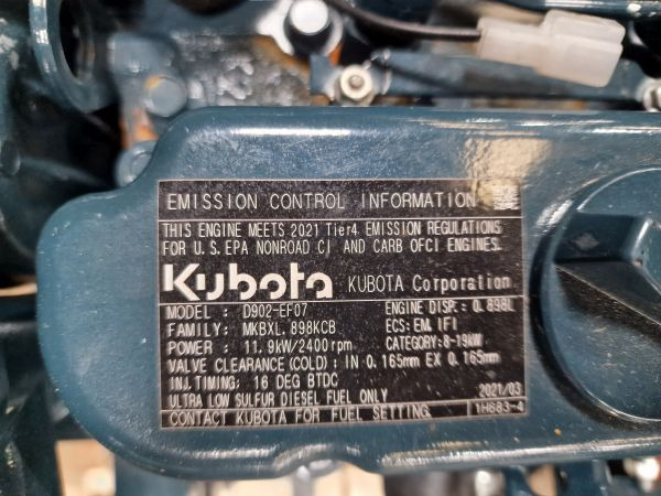 Motor za Građevinska mašina Kubota D902-EF07 Family MKBXL.898KCB Engine (Plant): slika 2