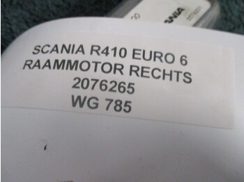 Električni sistem za Kamion Scania R410 2076265 RAAMMOTOR RECHTS EURO 6 MODEL 2020: slika 2