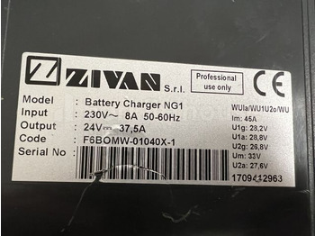 Električni sistem za Oprema za rukovanje materijalima Zivan F6BOMW-01040X-1 NG1 24V37.5A 230v sn. 1709412963 80A Rema battery connector: slika 3