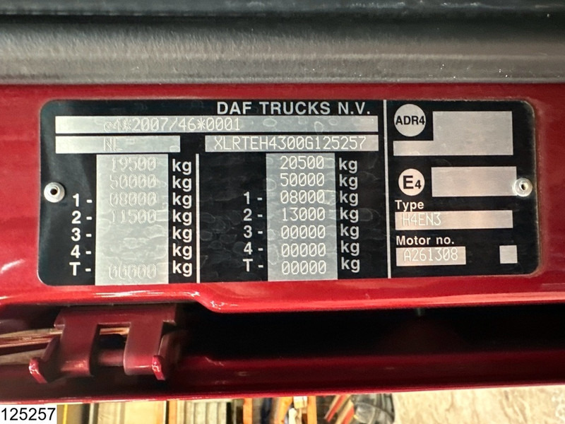 Tegljač DAF 106 XF 460 EURO 6, SSC: slika 6