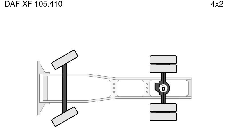 Tegljač DAF XF 105.410: slika 11