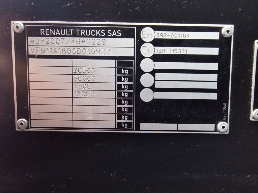 Tegljač Renault T460 / Retarder / Nebenantrieb / ADR: slika 12