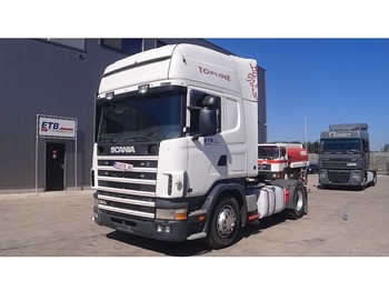 Tegljač Scania 124 - 420 Topline (MANUAL GEARBOX / BOITE MANUELLE / AIRCONDITIONING): slika 1