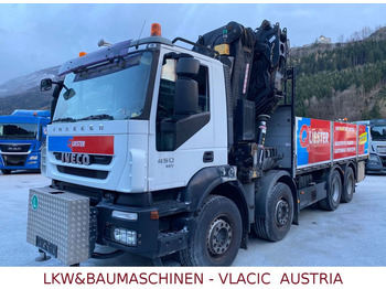 Kamion sa tovarnim sandukom IVECO Trakker