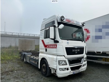 Kamion za prevoz kontejnera/ Kamion sa promenjivim sandukom MAN TGX 26.480