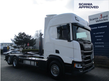 Kamion sa hidrauličnom kukom SCANIA R 450
