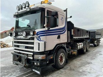 Kamion sa hidrauličnom kukom SCANIA R144