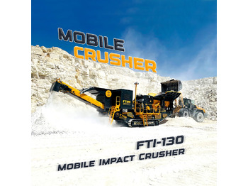 FABO FTI-130 MOBILE IMPACT CRUSHER 400-500 TPH | AVAILABLE IN STOCK - Fabrika asfalta: slika 1