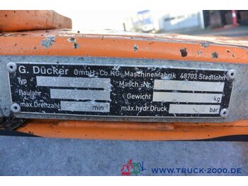 Unimog Dücker RSM 13/2 Ausleger & Schlegelmäher - Kranska kosilica: slika 4