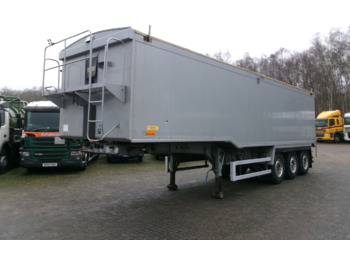 Wilcox Tipper trailer alu 52 m3 + tarpaulin - Poluprikolica istovarivača: slika 1