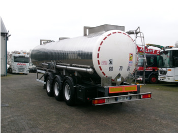 Maisonneuve Chemical tank inox 22.3 m3 / 1 comp - Poluprikolica cisterna: slika 3