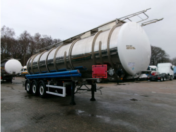 Clayton Chemical tank inox 37.5 m3 / 1 comp - Poluprikolica cisterna: slika 2