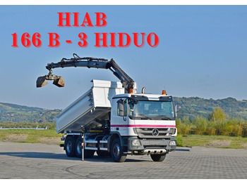 Mercedes-Benz ACTROS 2636 * HIAB 166 B - 3HIDUO+FUNK / 6x4 - Istovarivač: slika 1