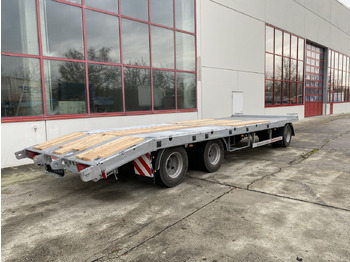 Novu Niska prikolica za prevoz za prevoz teških mašina Möslein T 3-P9,2 OR  3 Achs Tieflader gerader Ladefläche 9 m, Neufahrzeug: slika 4