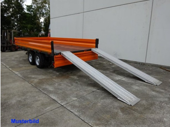 Novu Prikolica istovarivača Möslein TTD 11 Weiß neuer Tandem 3- Seitenkipper Tieflader-- Neufahrzeug --: slika 5 Novu Prikolica istovarivača Möslein TTD 11 Weiß neuer Tandem 3- Seitenkipper Tieflader-- Neufahrzeug --: slika 5