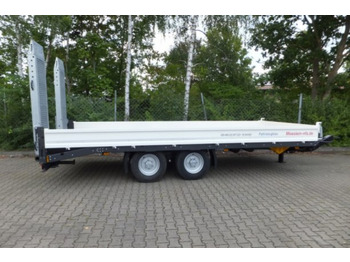 Novu Niska prikolica za prevoz za prevoz teških mašina Möslein TTT 11- 6,28 Weiß  Neuer Tandemtieflader: slika 5