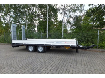 Novu Niska prikolica za prevoz za prevoz teških mašina Möslein TTT 11- 6,28 Weiß  Neuer Tandemtieflader: slika 2