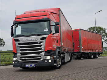 Kamion sa ceradom SCANIA R 450