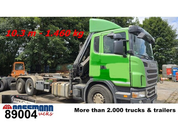 Kamion sa hidrauličnom kukom SCANIA G 480