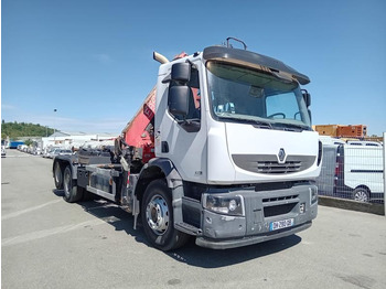 Kamion sa hidrauličnom kukom RENAULT Premium 410