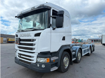 Kamion sa golom šasijom i zatvorenom kabinom SCANIA G 450