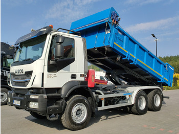 Istovarivač Iveco Trakker 360 EEV Manual 6x4 Wywrot 3-stronny Hydroburta Bok i Tył: slika 3