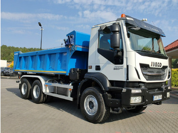 Istovarivač Iveco Trakker 360 EEV Manual 6x4 Wywrot 3-stronny Hydroburta Bok i Tył: slika 2