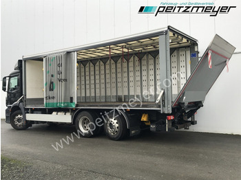 Kamion za prevoz boca MERCEDES-BENZ Antos 2543 LL Ewers Getränke Retarder, 2 x AHK, LBW 2 t., Lenkachse: slika 4
