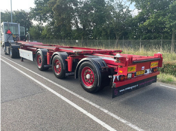 Poluprikolica za prevoz kontejnera/ Poluprikolica sa promenjivim sandukom Renders ROC 16.27 CC X steering / Disc brakes /Lifting axle 20-30-40-45 FT HC: slika 2