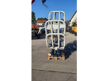 Stezaljka Rundbellenzange Ballenzange Silozange Frontlader Ballengabel Euro: slika 4