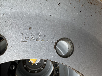 Guma za Bager točkaš MITAS 445 / 65 R 22.5 Kompletträder - Complet tires: slika 5