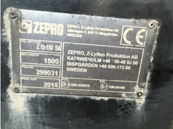 Hidraulična dizalica za Kamion LBW Z 15-150 SA LBW Z 15-150 SA, 1,5t: slika 4