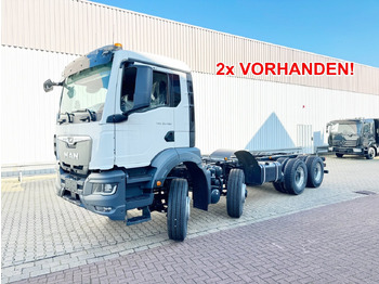 Kamion sa golom šasijom i zatvorenom kabinom MAN TGS 35.480