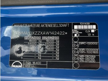 Kamion za prevoz kontejnera/ Kamion sa promenjivim sandukom MAN TGX 18.400 4X2 LL TGX 18.400 4X2 LL, Fahrschulausstattung, XLX-Fahrerhaus: slika 2