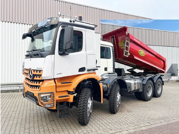 Lizing Mercedes-Benz Arocs 4151 AK 8x8/4 Arocs 4151 AK 8x8/4, Grounder, Meiller Stahlmulde 18m³ Mercedes-Benz Arocs 4151 AK 8x8/4 Arocs 4151 AK 8x8/4, Grounder, Meiller Stahlmulde 18m³: slika 1
