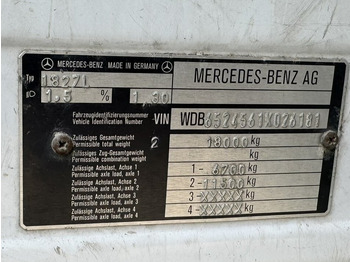 Kamion sa tovarnim sandukom Mercedes-Benz SK 1827L 4x2 SK 1827L 4x2: slika 5