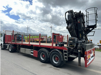 Plato poluprikolica Kwb 2-AXLES PLATFORM + CRANE + HIAB 377 E-4 HIPRO + JIB 100X-3 + RADIO + ROTATOR - SAF axles - AIR SUSPENISION - BELGIAN REG.: slika 5